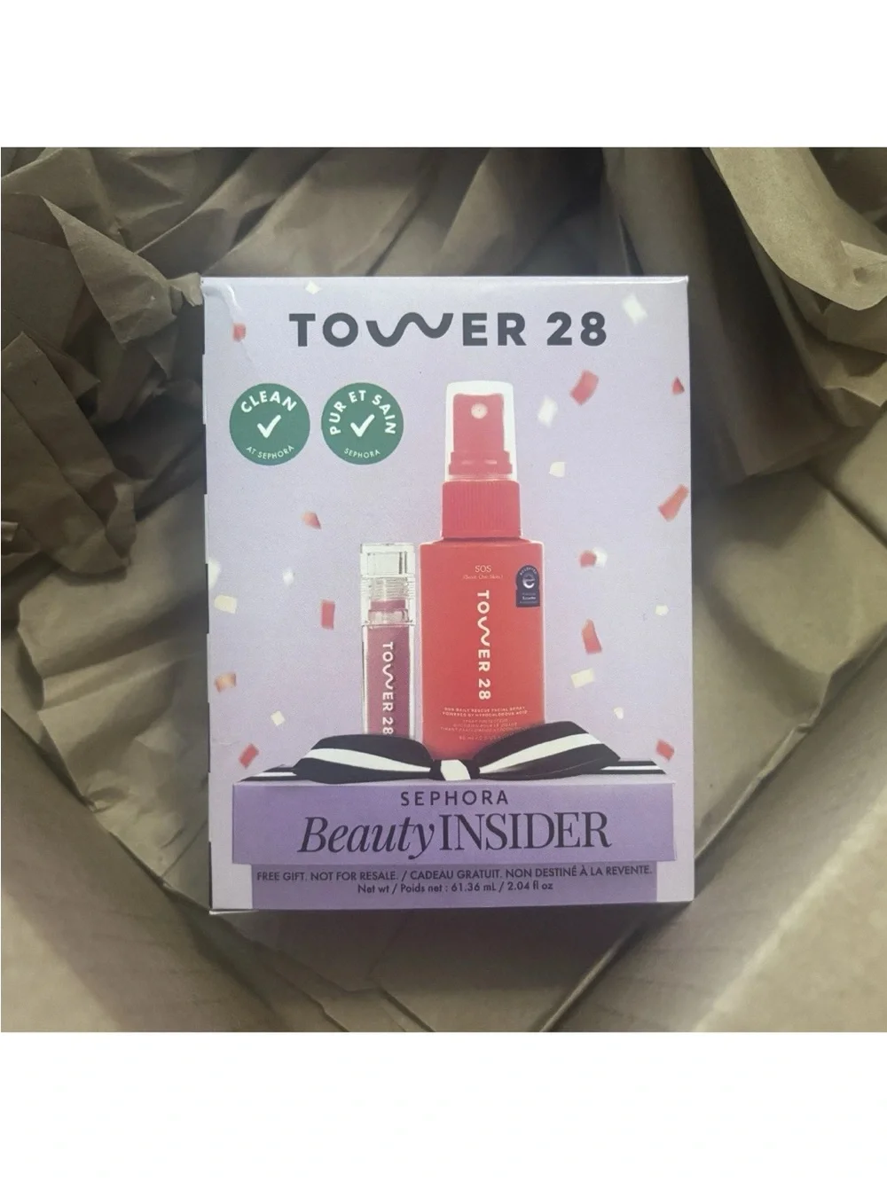 Tower 28 Red Glow Spray & Lip Shine Duo